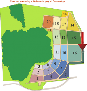 Brak mapy sektorowej