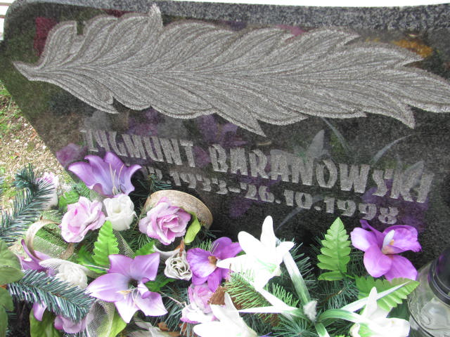 Zygmunt Baranowski 1933 Wałbrzych - Grobonet - Wyszukiwarka osób pochowanych
