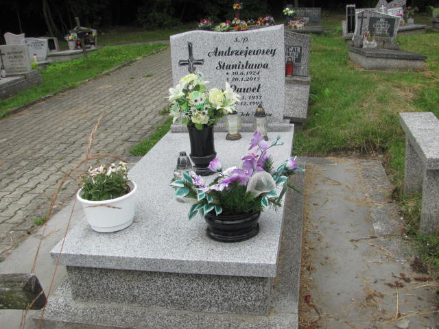 Grób Paweł Andrzejewski
