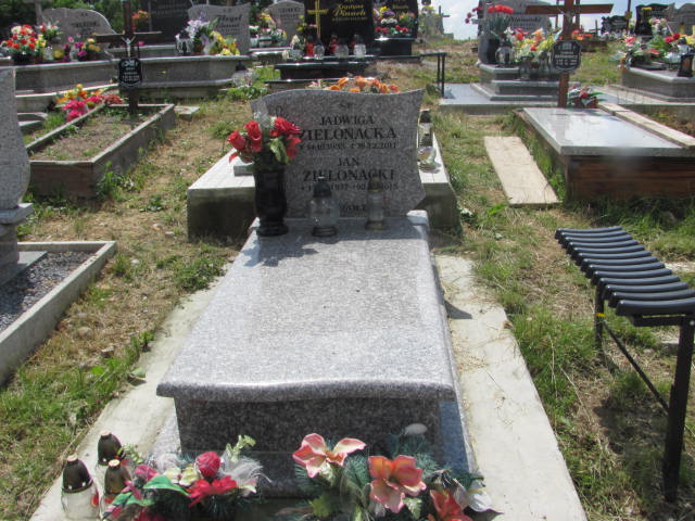Grób Jadwiga Zielonacka