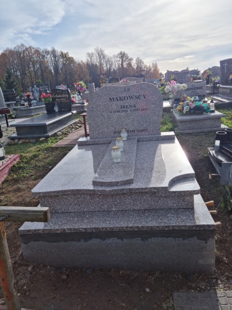 Irena Makowska 1936 Wałbrzych - Grobonet - Wyszukiwarka osób pochowanych