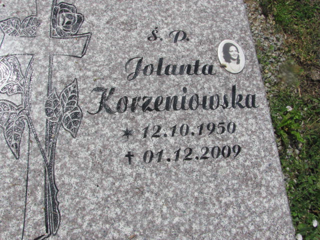 Jolanta Korzeniowska 1950 Wałbrzych - Grobonet - Wyszukiwarka osób pochowanych
