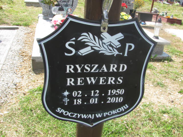 Ryszard Rewers 1950 Wałbrzych - Grobonet - Wyszukiwarka osób pochowanych