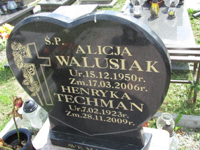 Alicja Walusiak 1950 Wałbrzych - Grobonet - Wyszukiwarka osób pochowanych