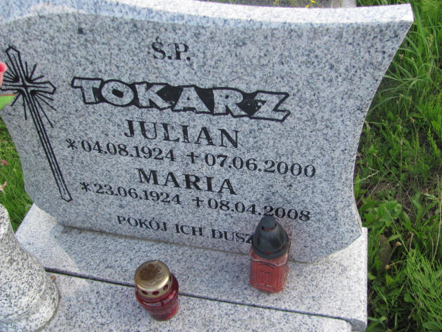 Maria Tokarz 1924 Wałbrzych - Grobonet - Wyszukiwarka osób pochowanych