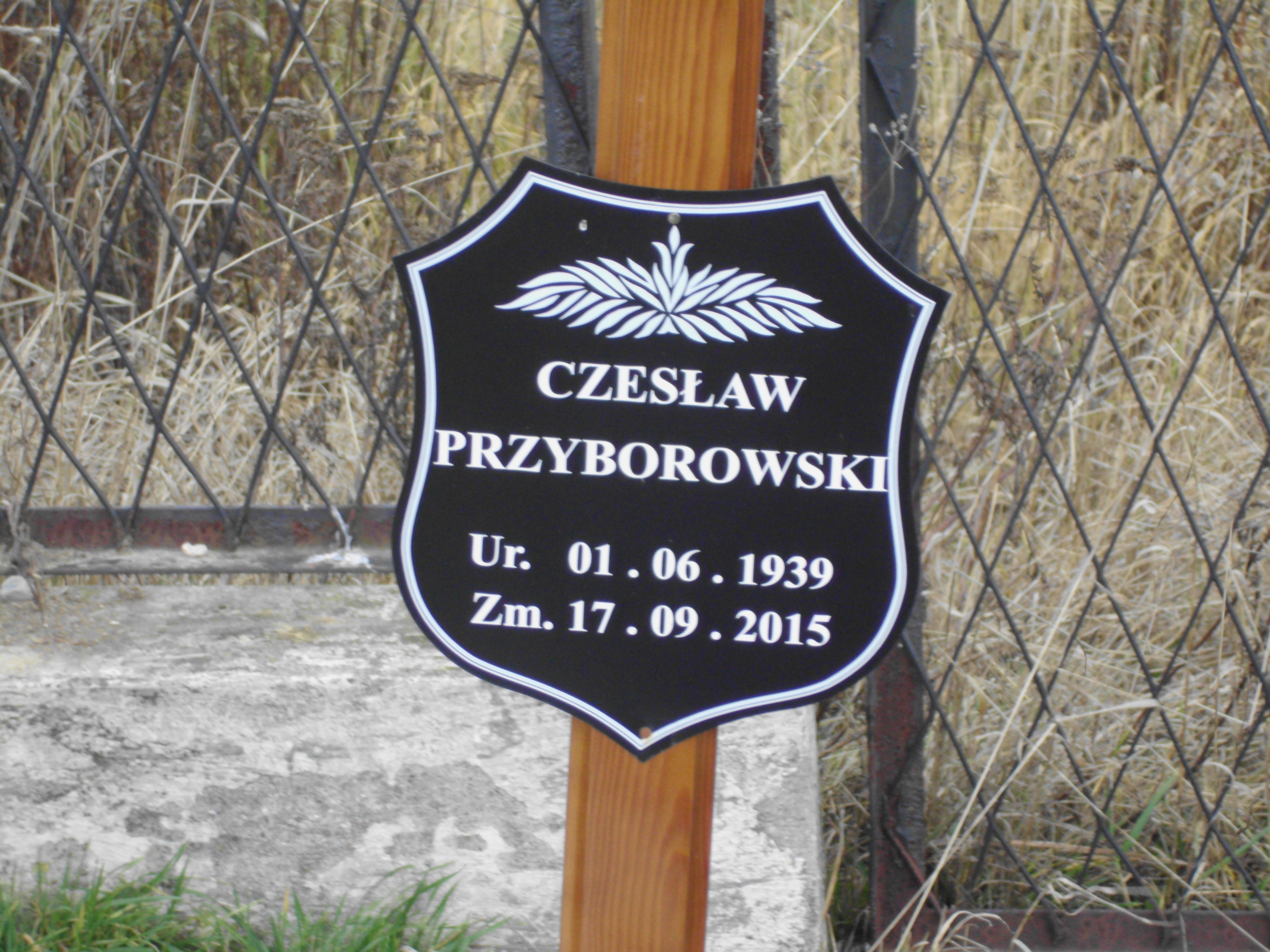 Czesław Przyborowski 1939 Wałbrzych - Grobonet - Wyszukiwarka osób pochowanych