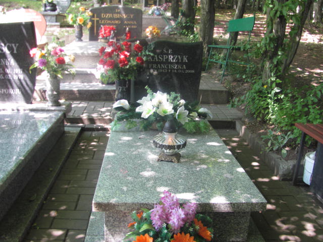 Grób Franciszka Kasprzyk