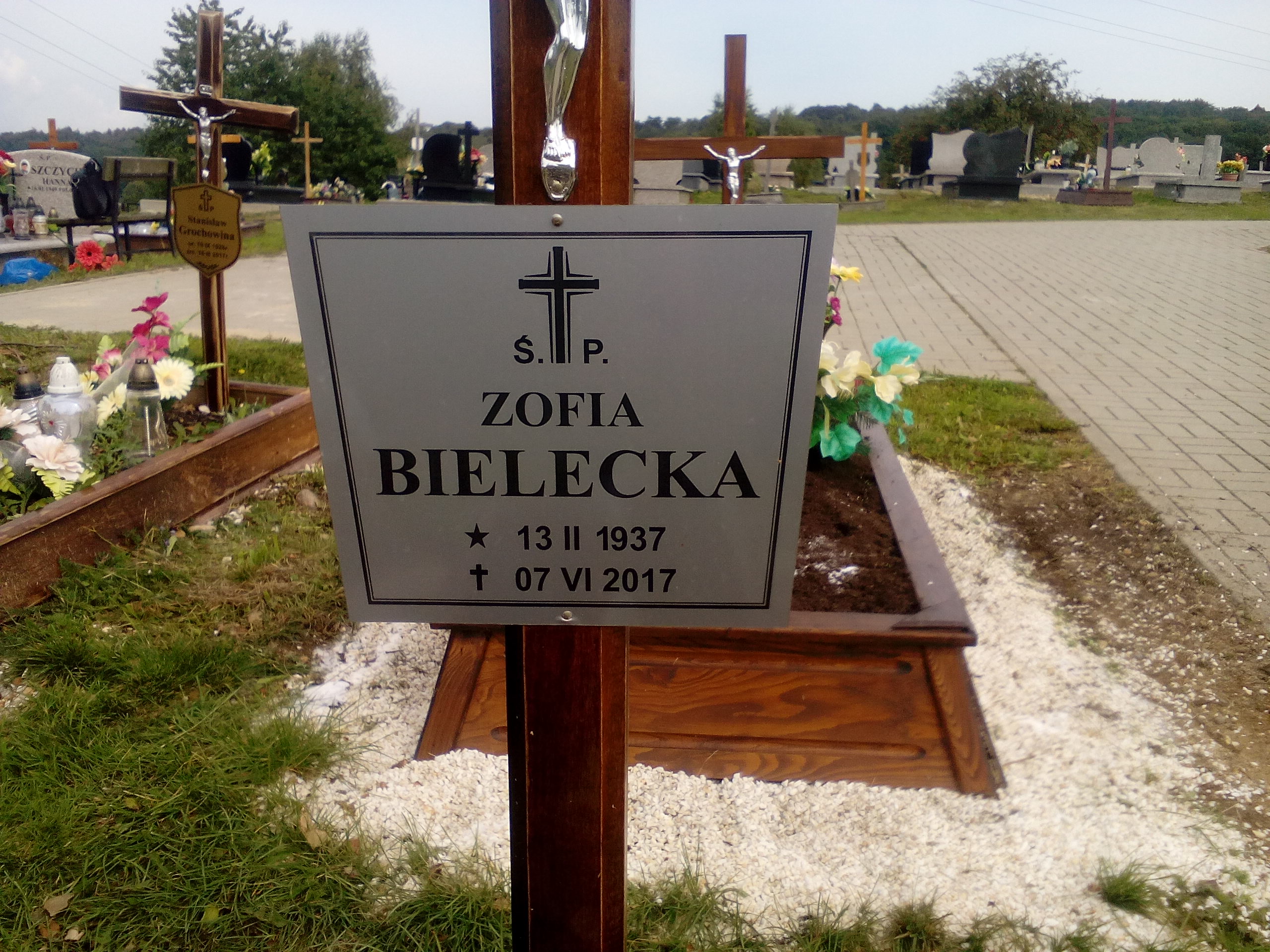 Zofia Bielecka 1937 Wałbrzych - Grobonet - Wyszukiwarka osób pochowanych