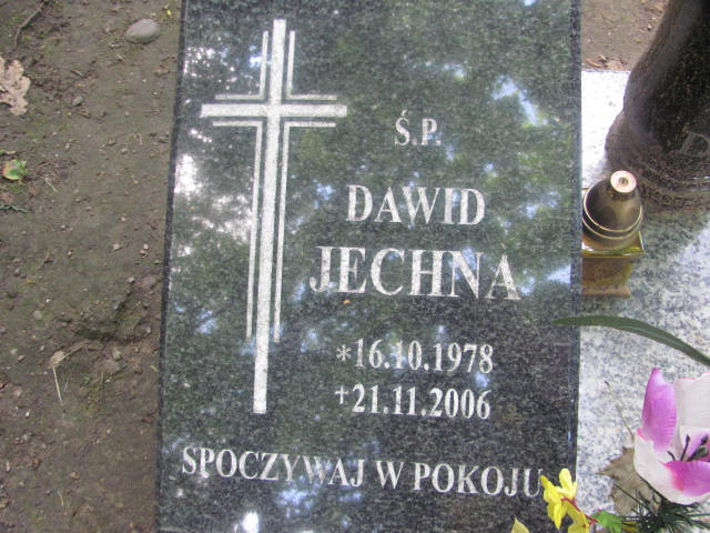 Dawid Jechna 1978 Wałbrzych - Grobonet - Wyszukiwarka osób pochowanych