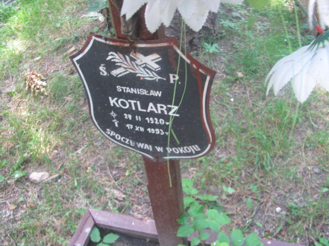Stanisław Kotlarz 1920 Wałbrzych - Grobonet - Wyszukiwarka osób pochowanych