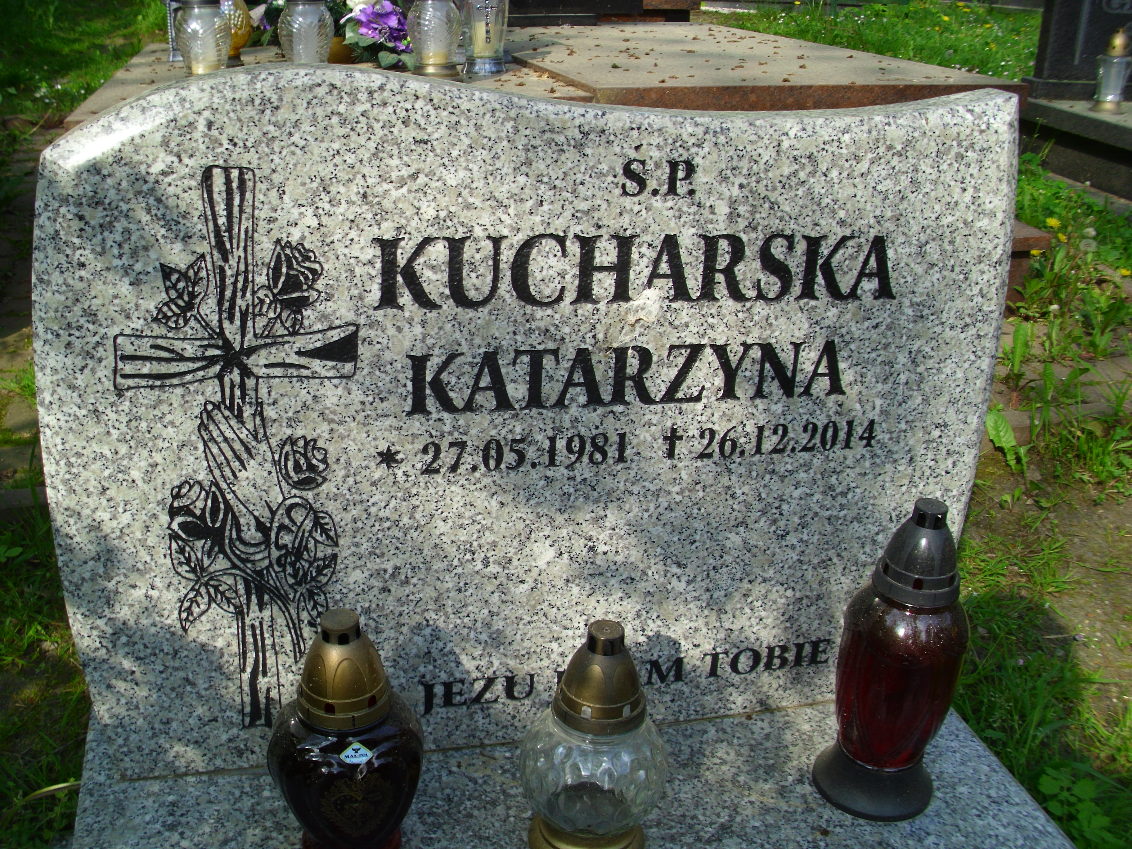 Katarzyna Kucharska  1981 Wałbrzych - Grobonet - Wyszukiwarka osób pochowanych
