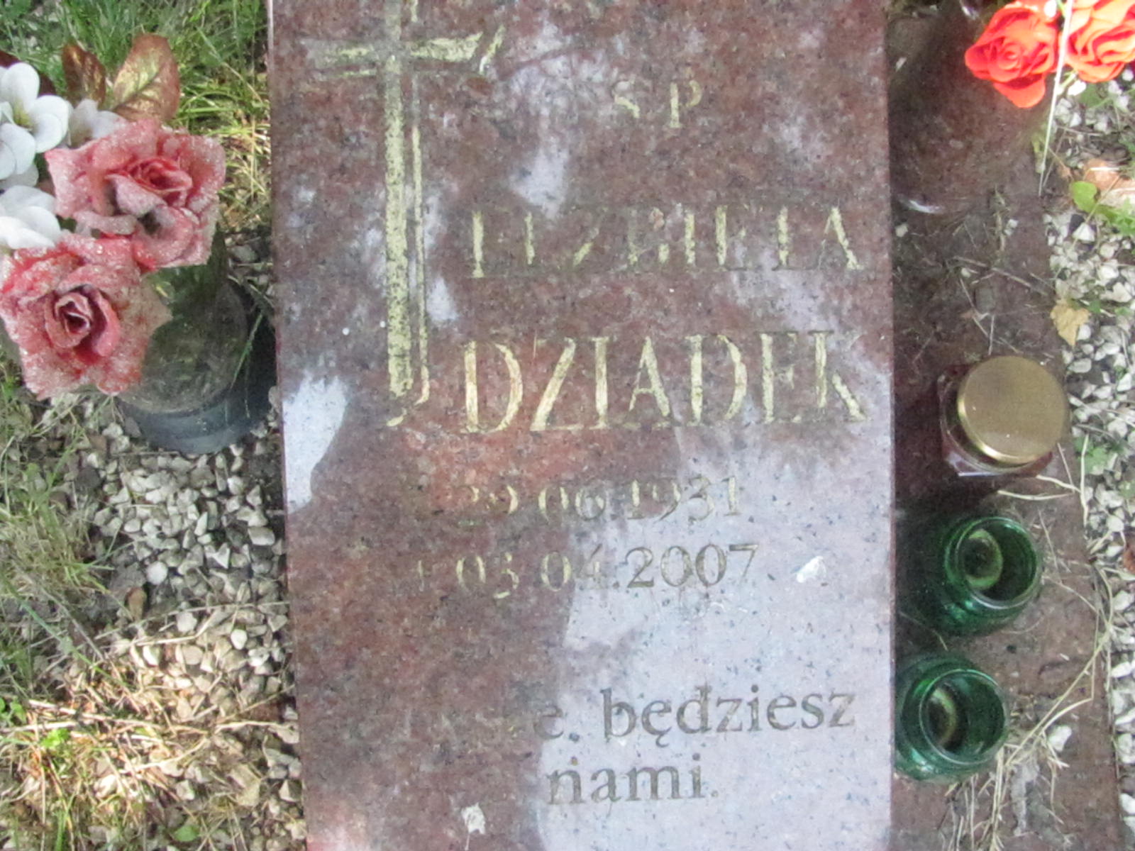 Elżbieta Dziadek 1931 Wałbrzych - Grobonet - Wyszukiwarka osób pochowanych