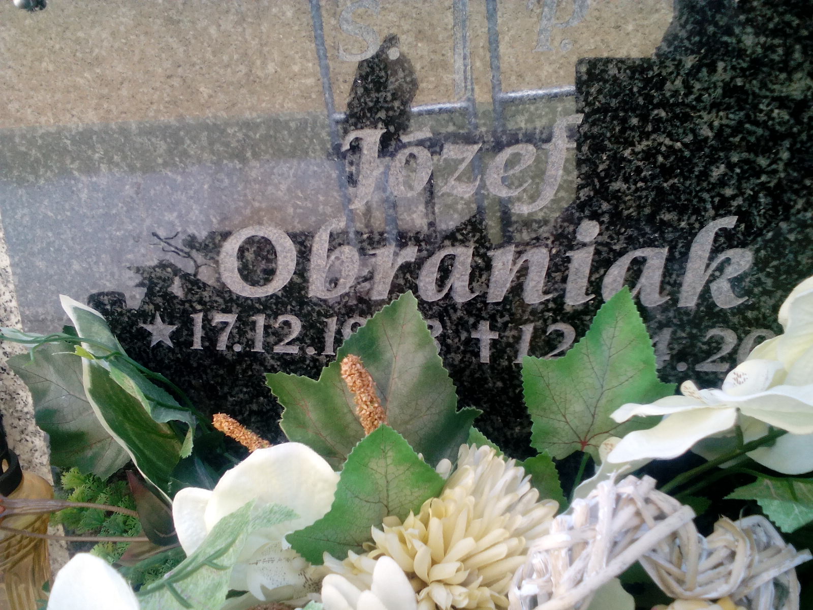 Józef Obraniak 1938 Wałbrzych - Grobonet - Wyszukiwarka osób pochowanych