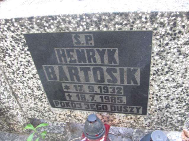 Henryk Bartosik 1932 Wałbrzych - Grobonet - Wyszukiwarka osób pochowanych