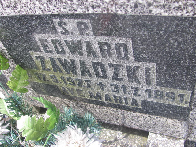 Edward Zawadzki 1927 Wałbrzych - Grobonet - Wyszukiwarka osób pochowanych