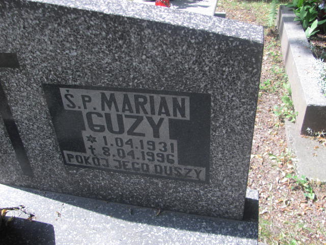 Marian Guzy 1931 Wałbrzych - Grobonet - Wyszukiwarka osób pochowanych