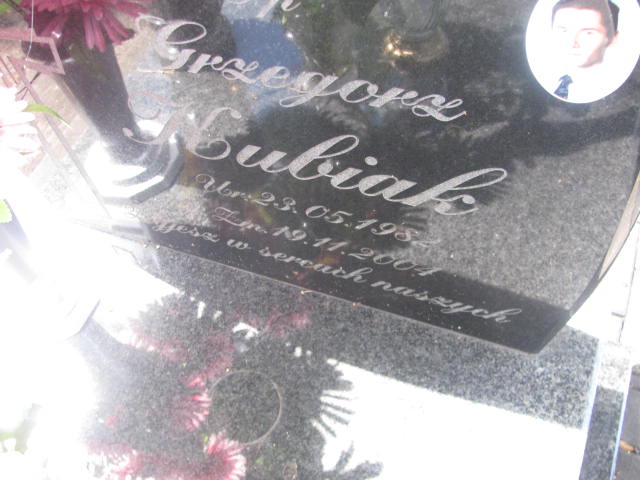 Bożena Kubiak 1960 Wałbrzych - Grobonet - Wyszukiwarka osób pochowanych