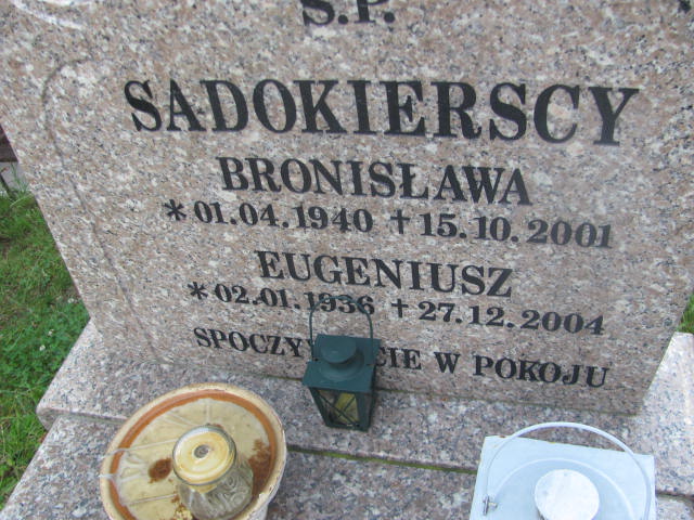 Bronisława Sadokierska 1940 Wałbrzych - Grobonet - Wyszukiwarka osób pochowanych