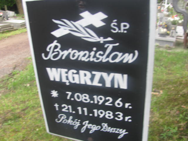 Bronisław Węgrzyn 1926 Wałbrzych - Grobonet - Wyszukiwarka osób pochowanych