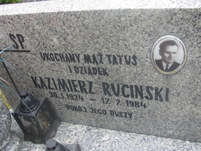 Kazimierz Ruciński 1924 Wałbrzych - Grobonet - Wyszukiwarka osób pochowanych