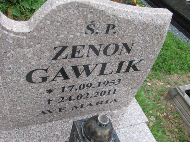 Zenon Gawlik 1953 Wałbrzych - Grobonet - Wyszukiwarka osób pochowanych