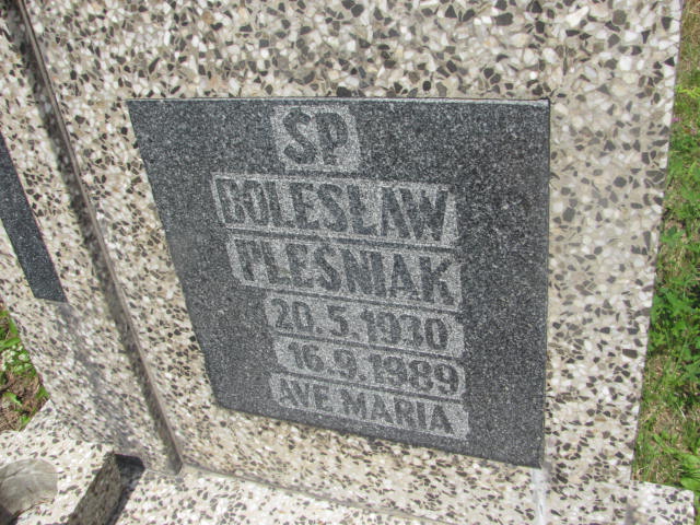 Bolesław Pleśniak 1930 Wałbrzych - Grobonet - Wyszukiwarka osób pochowanych